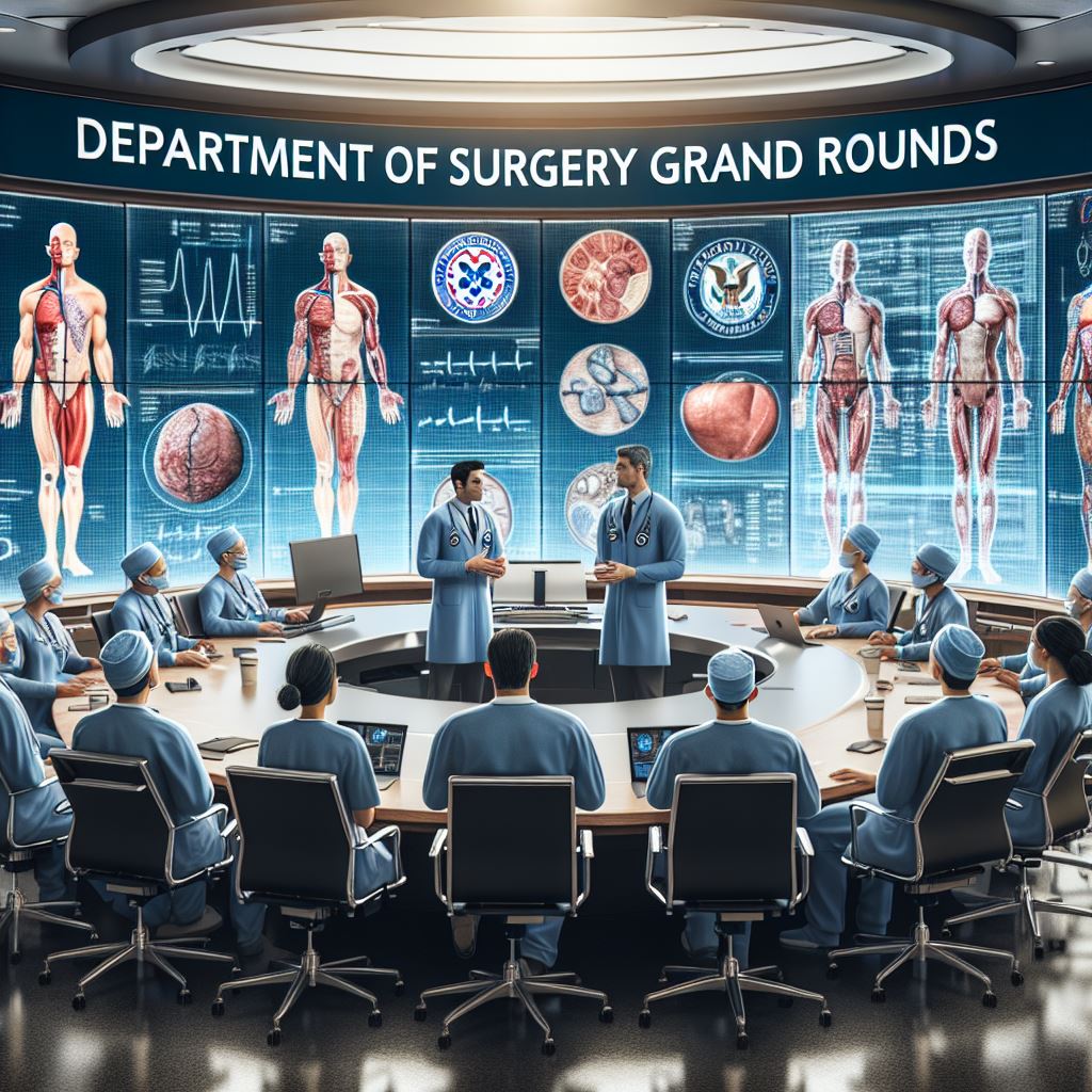 DS2546: Department of Surgery Grand Rounds Banner